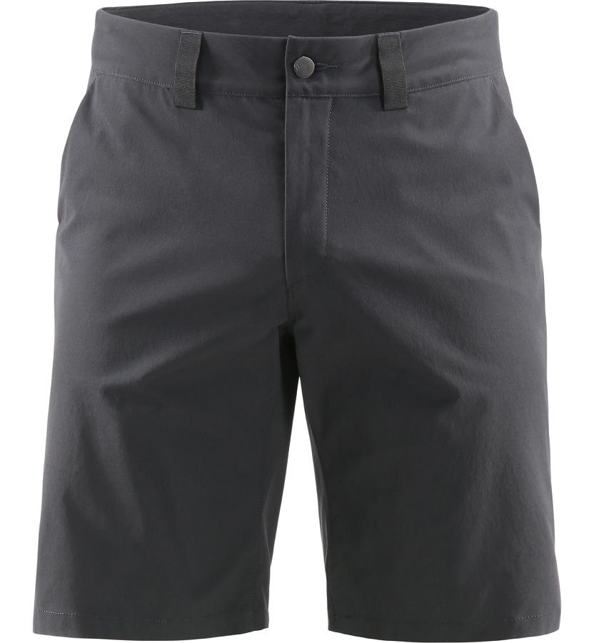 Haglöfs Mens Mid Solid Shorts Black New Zealand 83402WTSH
